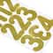 12 Pack: Gold Foil Rounded Number Stickers by Recollections™